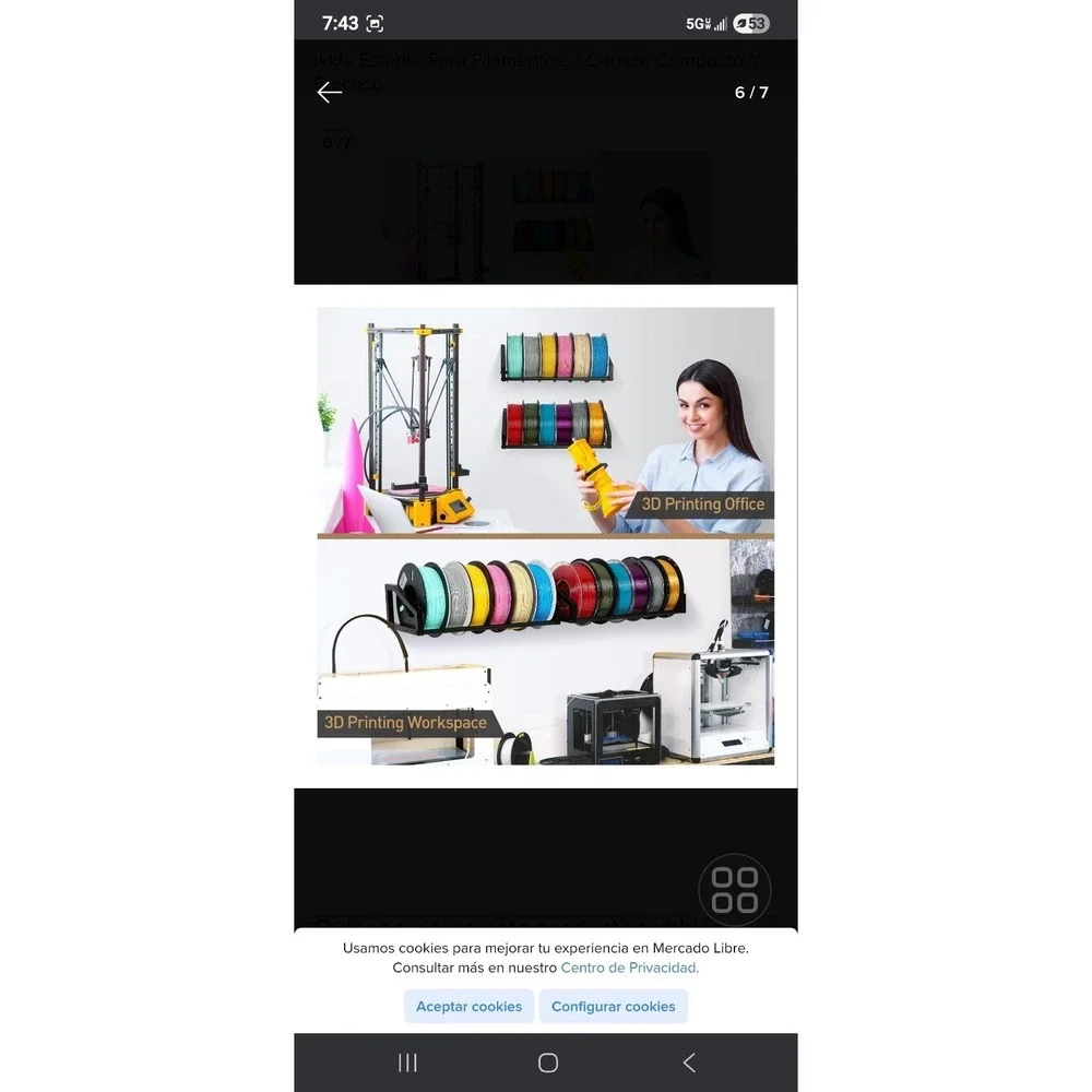 3D Printer Filament Storage Shelf Heavy Duty Storage‎ Shelves for Printing